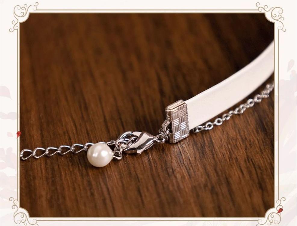 Heaven Official's Blessing Choker,Women's 925 silver necklace,Tian GUAN CI FU Animation peripheral products