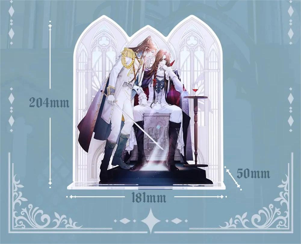 Heaven Official'S Blessing Figure Standing Ornaments,Tian Guan Ci Fu Desktop Decorationanimation Peripheral Products(HUI GUANG Wang ZUO)