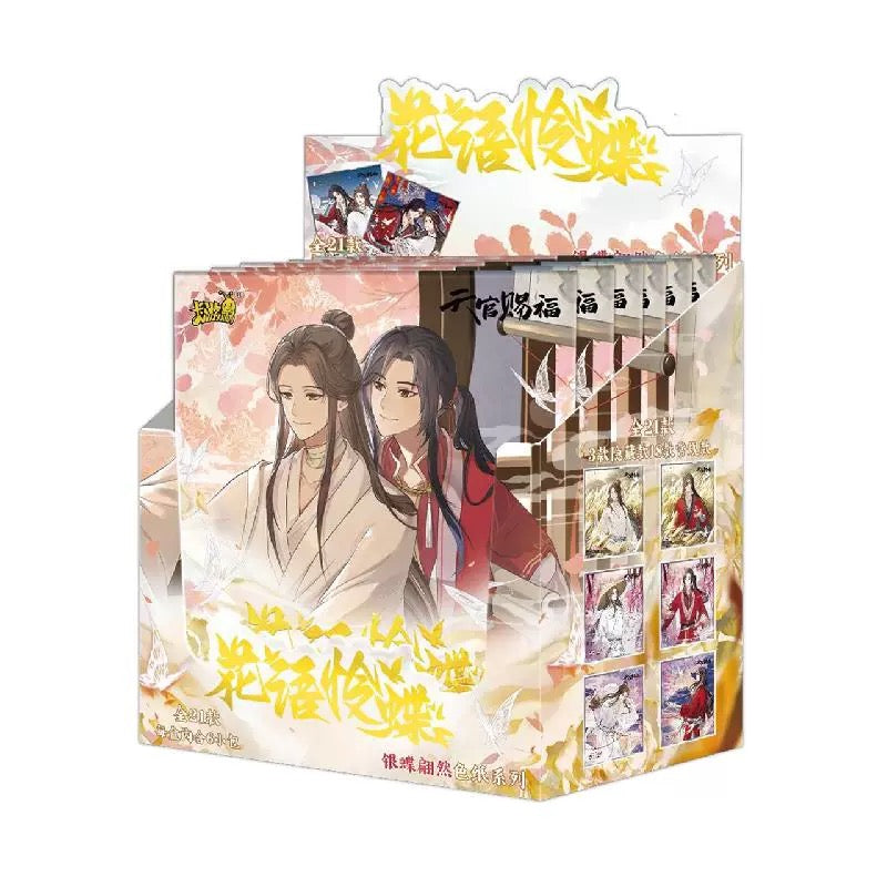 Heaven Official'S Blessing Blind Box Collection Card,Anime Color Cardboard,Tian Guan Ci Fu Animation Peripheral Products (1 Box (6 Collection Cards))