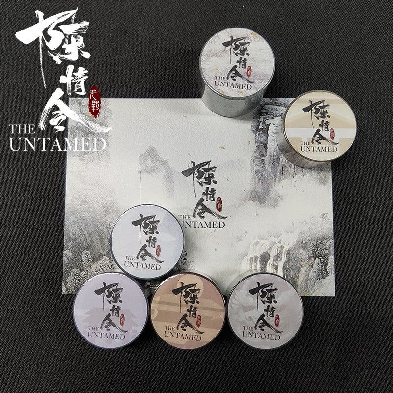 The Untamed TV Series Merchandise Tapes Set 5PCS
