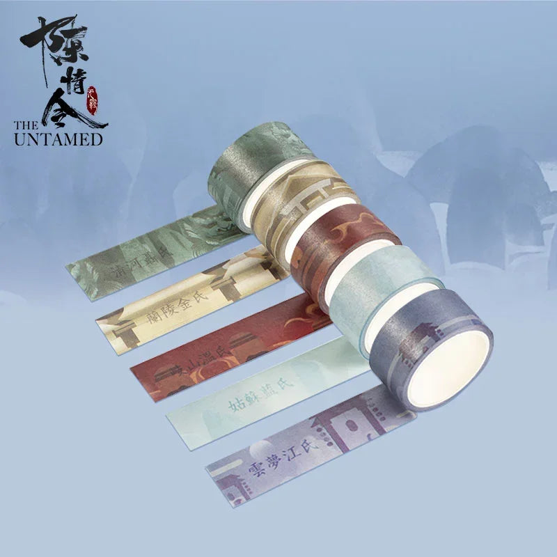 The Untamed TV Series Merchandise Tapes Set 5PCS