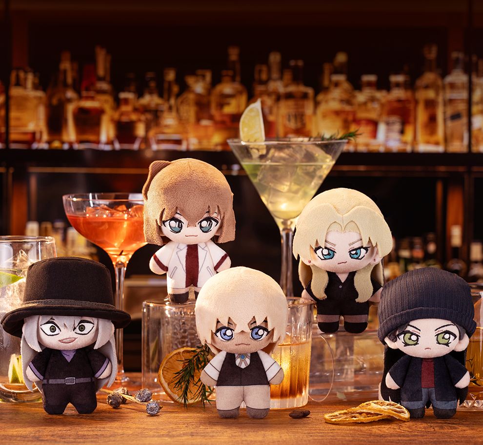 Detective Conan Plush Doll,11cm sitting Plush toys Pendant, key chain