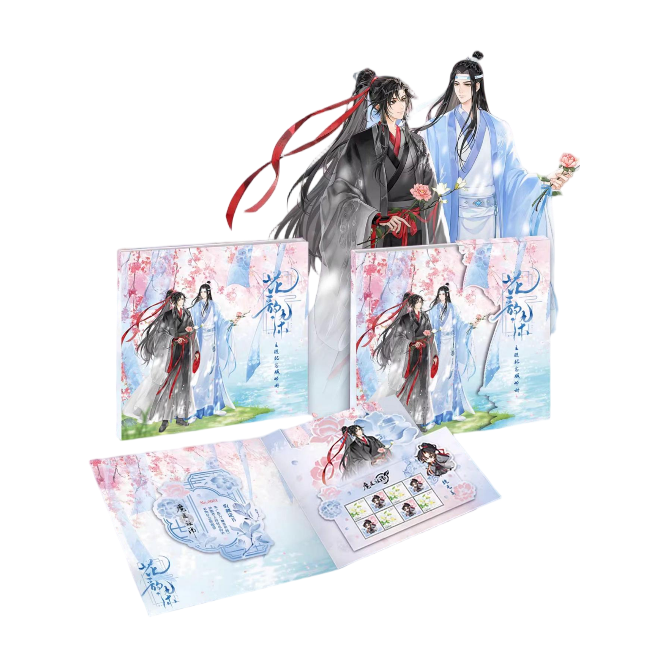 Mo Dao Zu Shi Commemorative Stamp Album, Stamp Collection，“Hua Yun Ran”Series