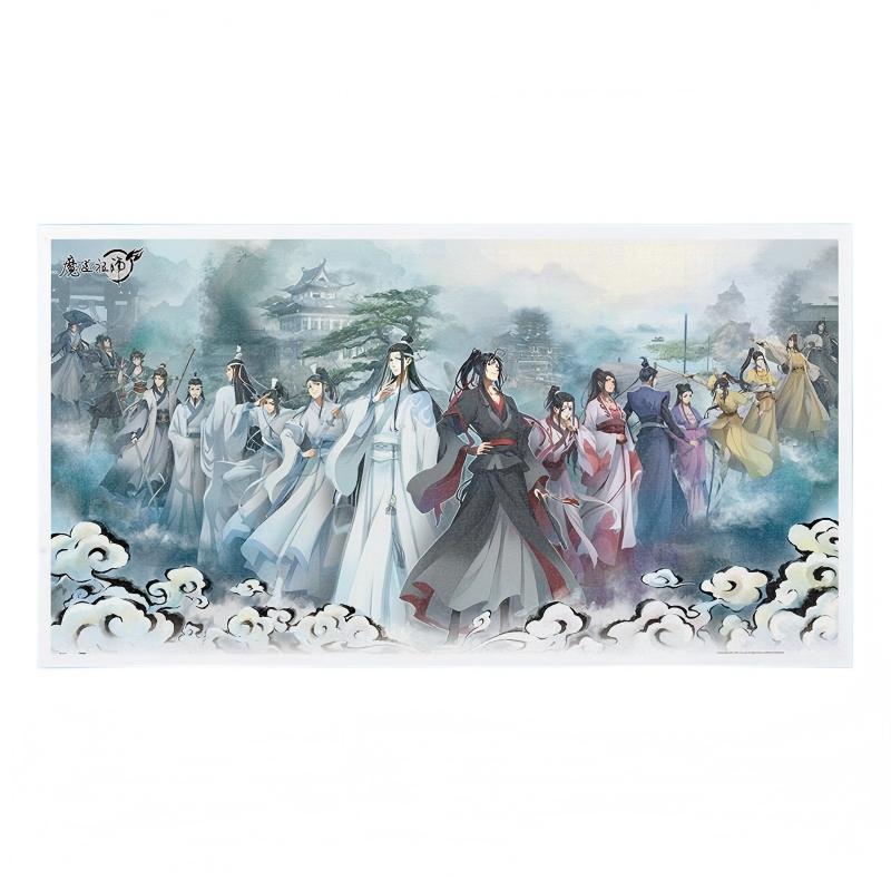 Mo dao zu shi 3000-Piece Jigsaw Puzzle, Panoramic Long Scroll, Plastic, 107.3 x 58.4 cm, Family Portrait Theme