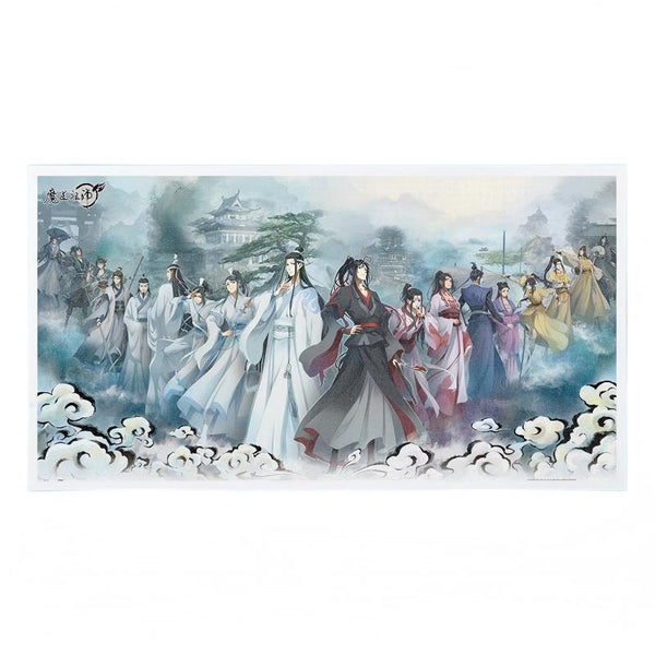 Mo dao zu shi 3000-Piece Jigsaw Puzzle, Panoramic Long Scroll, Plastic, 107.3 x 58.4 cm, Family Portrait Theme