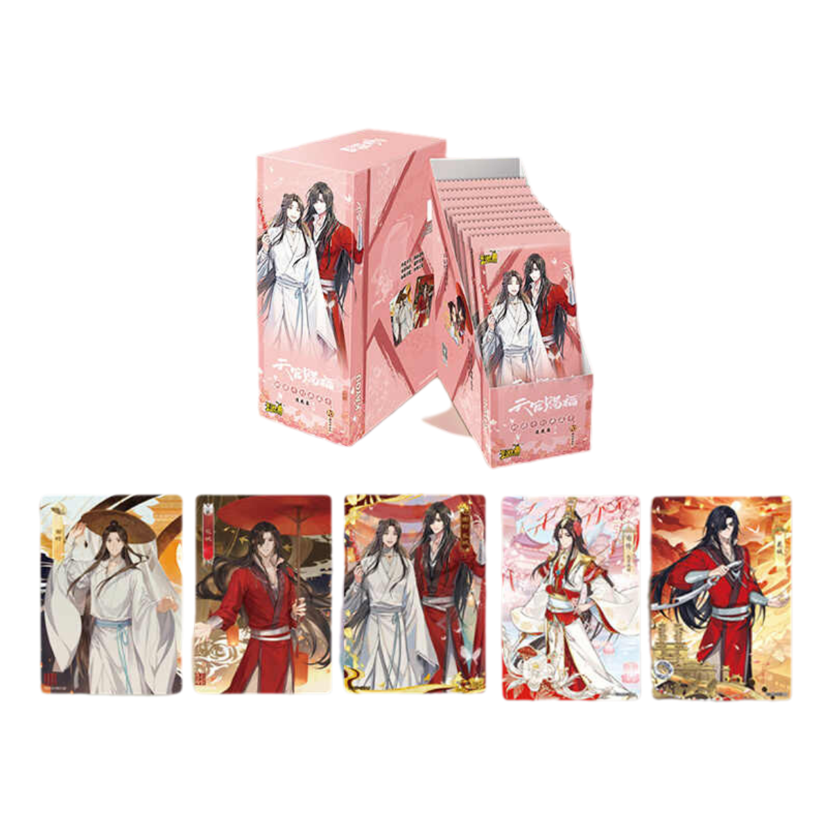 Heaven Officials Blessing Collection Card,Tao Yuan Qian Deng Series Part II,Tian Guan Ci Fu Card,Animation Peripheral Products