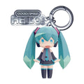 Hatsune Miku GSC Chibi Figure Keychain，Approx. 6cm Tall, PVC Material, Backpack Charm, Metal Ring Clasp, Chibi Style