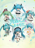 Hatsune Miku Figure, Blind Box, PVC, Movable Joints, Desktop Decoration, Approx. 10cm, Building Block Doll