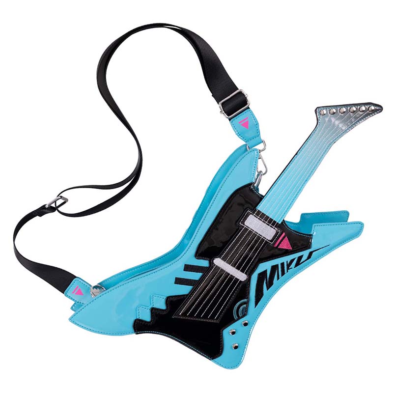Hatsune Miku Backpack, Guitar-Shaped Backpack With Large Capacity And Cute Design