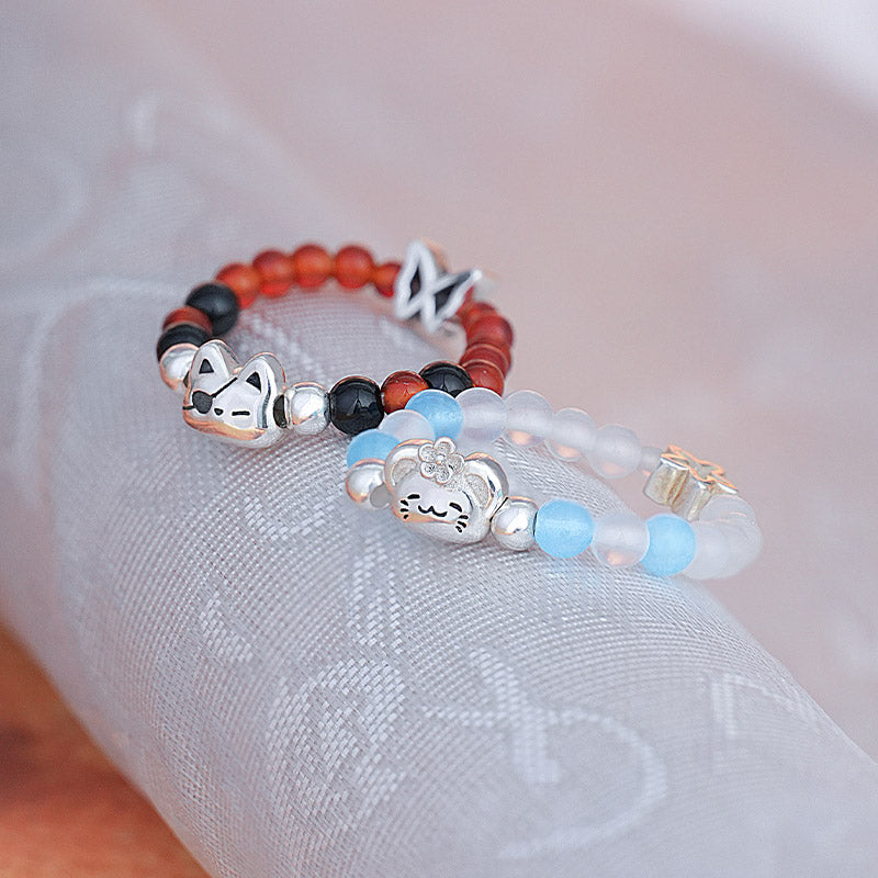 Heaven Officials Blessing 925 Silver Ring, Transfer Beads Tian Guan Ci Fu Animation Peripheral Products