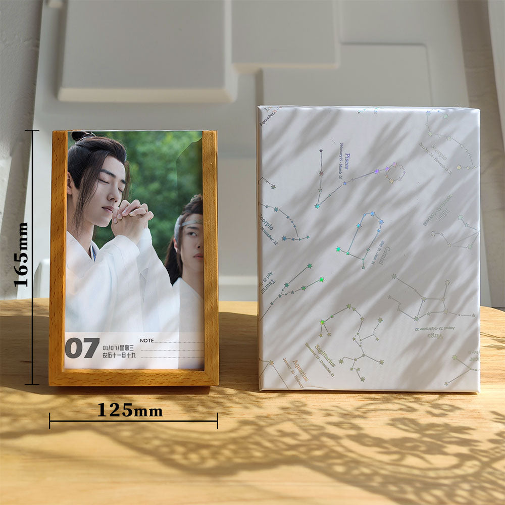 The Untamed 2026 Desk Calendar, Acrylic calendar，Solid Wood Calendar, 366 Pages