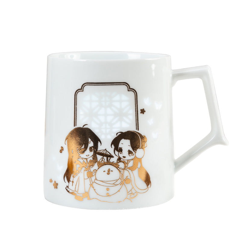 Heaven Officials Blessing Ceramic Water Cup，Hua Cheng&Xie Lian Mug"Deng Xue Hua Meng" Series