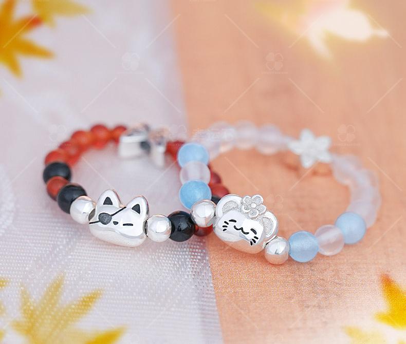 Heaven Officials Blessing 925 Silver Ring, Transfer Beads Tian Guan Ci Fu Animation Peripheral Products