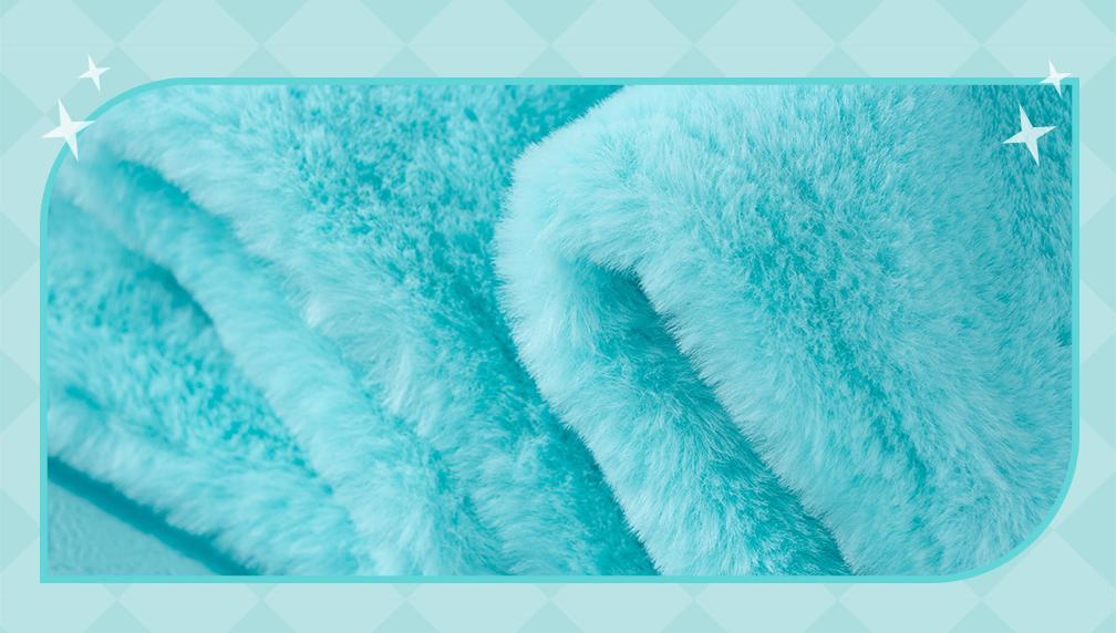 Hatsune Miku Plush Scarf, 90cm，Plush Material, 13cm Width