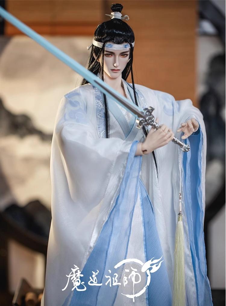Mo Dao Zu Shi Ringdoll Bjd Doll, Complete Set Of Male Figures, Wei Wuxian&Lan Wangji