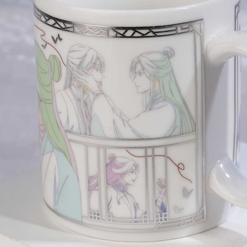 Heaven Officials Blessing Mug，Ceramic Cup，Tian Guan Ci Fu 300ml Water Cup