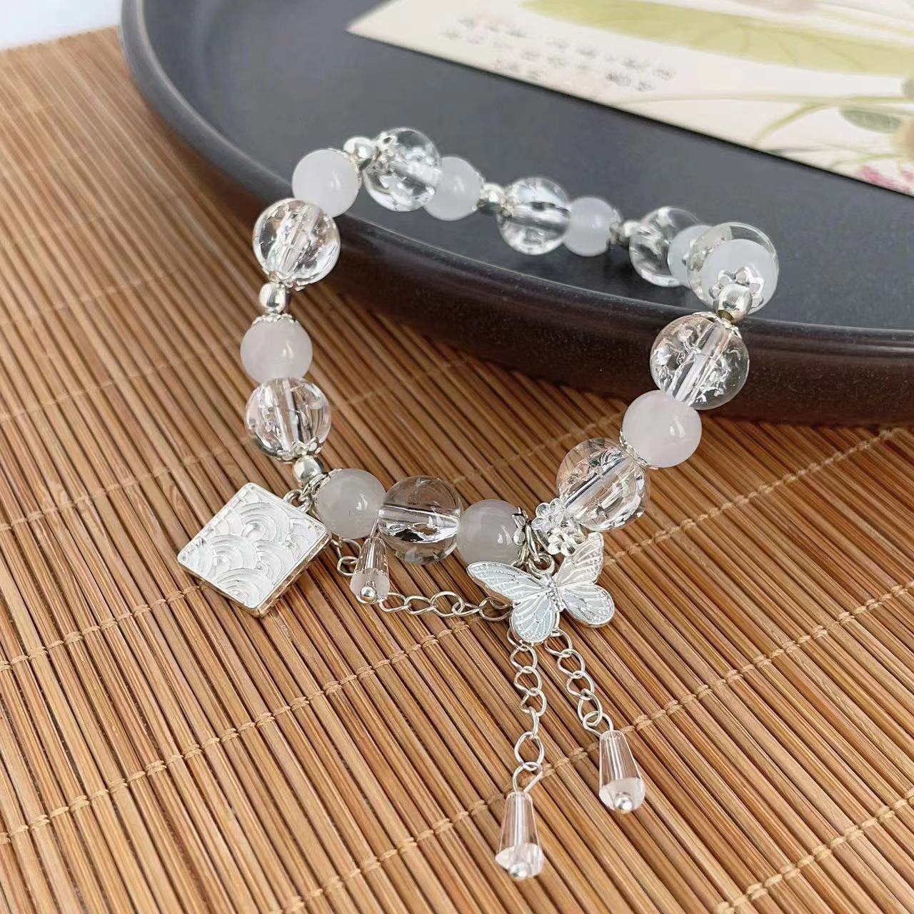 Heaven Officials Blessing Bracelet，“Bai Wu Jin Ji”Healing Bracelet For Women，Butterfly Style