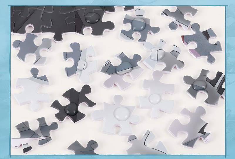 Mo dao zu shi 3000-Piece Jigsaw Puzzle, Panoramic Long Scroll, Plastic, 107.3 x 58.4 cm, Family Portrait Theme