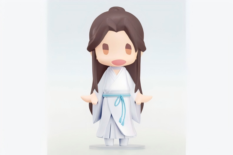 Heaven Officials Blessing Chibi-Style Desktop Figurines, Movable Head, Anime Collectible Decoration