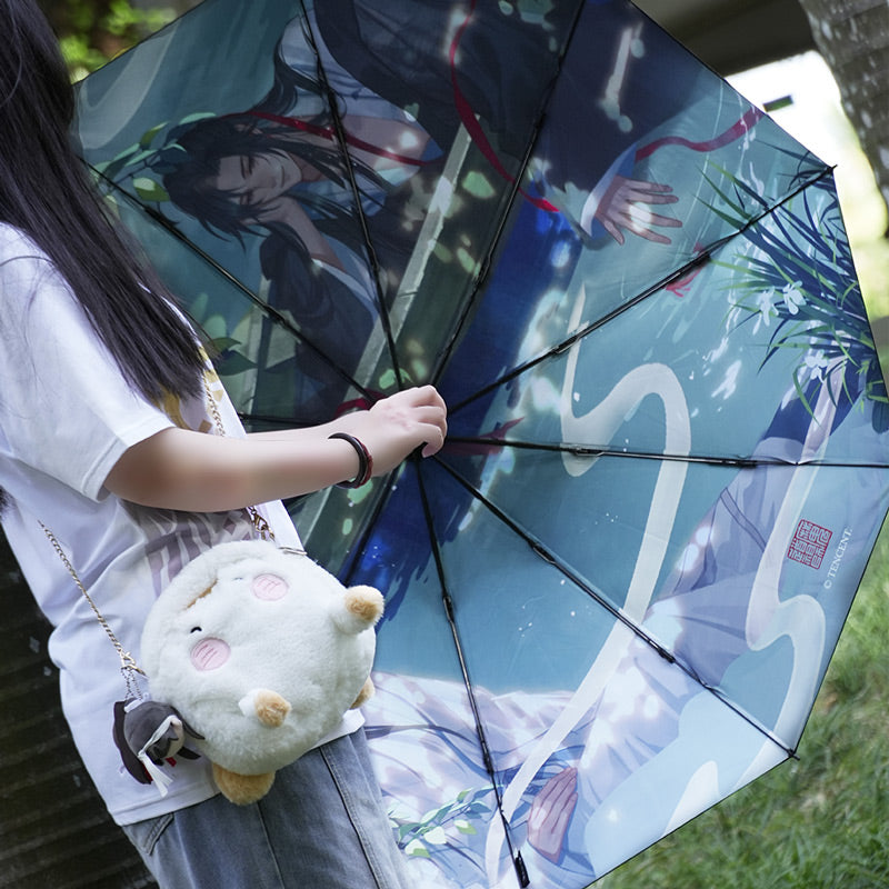 Mo Dao Zu Shi Windproof Folding Umbrella "He Tang Xiao Qi"Series Animation Peripheral Products
