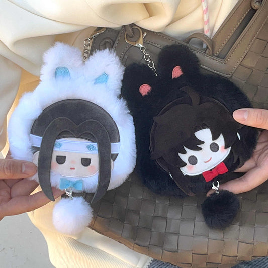Mo Dao Zu Shi Keychains，Plush Pendants，Coin Purse，Backpack Accessories, Doll，Animation Peripheral Products