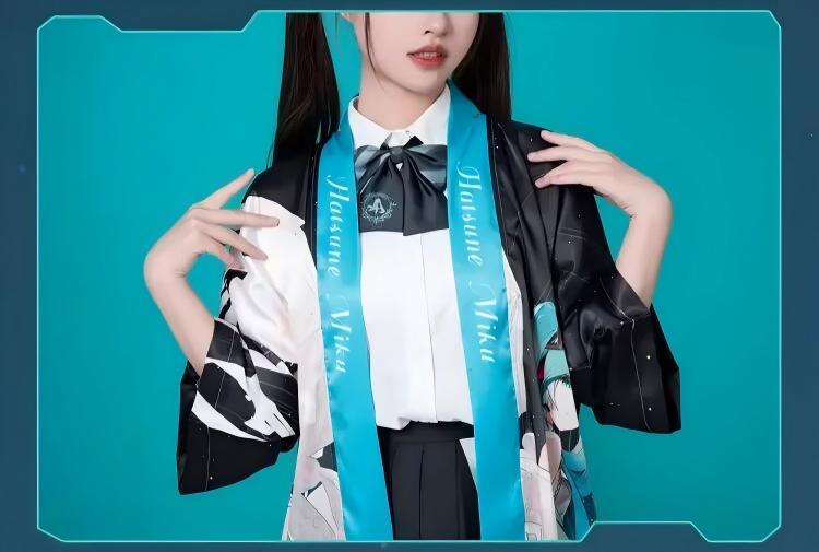 Hatsune Miku Happi coats, Gekishou Kyokan series, Happi coats for festivals, events, idol scenes, unisex, event support