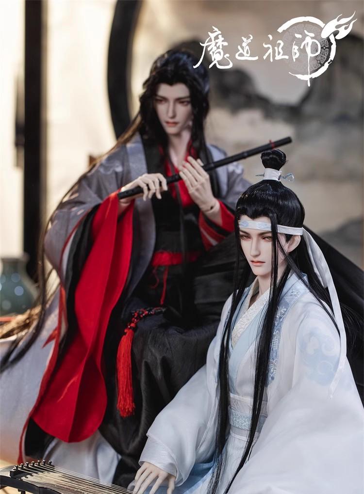 Mo Dao Zu Shi Ringdoll Bjd Doll, Complete Set Of Male Figures, Wei Wuxian&Lan Wangji