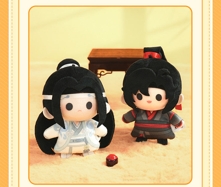 Mo Dao Zu Shi Blind Box Keychain Pendant Backpack Charm，5 Designs in Series, 2 Hidden Designs, Approx. 10 cm Tall, Random Assortment, Anime Characters