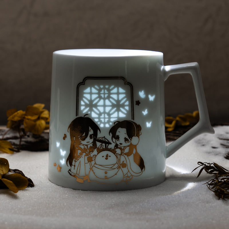 Heaven Officials Blessing Ceramic Water Cup，Hua Cheng&Xie Lian Mug"Deng Xue Hua Meng" Series