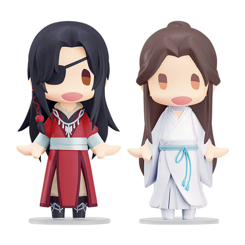 Heaven Officials Blessing Chibi-Style Desktop Figurines, Movable Head, Anime Collectible Decoration