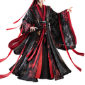 Mo Dao Zu Shi ”Yi Ling Lao Zu“ Cosplay Costume, ”Gong Cang Hai“ Series Ancient Style Full Set, Black and Red, Blue and White Cloud Embroidery