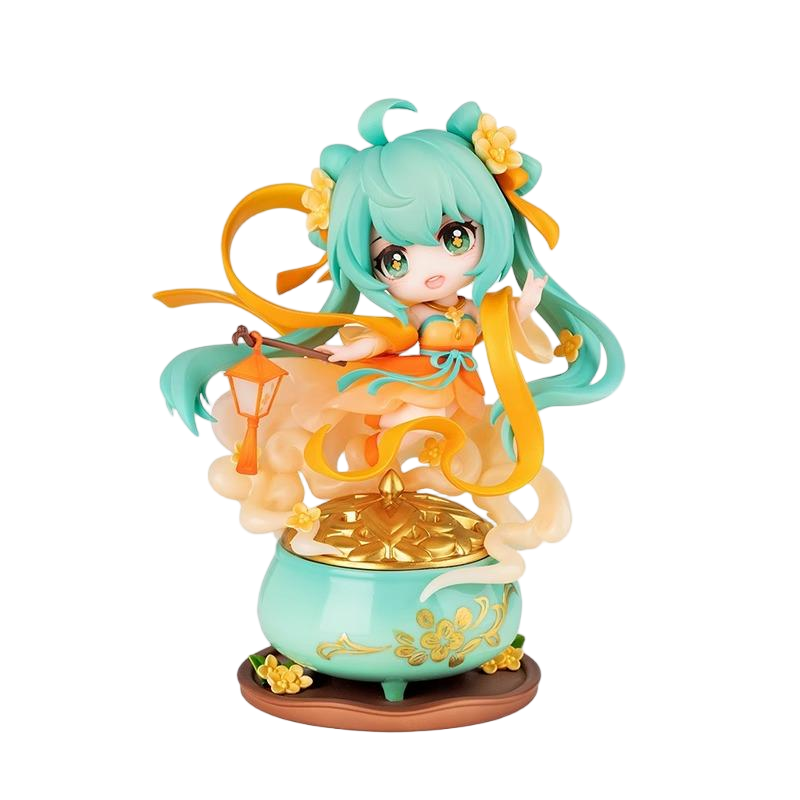 Hatsune Miku Figure, Q Version Desktop，Decoration, Collectible “Gui Que Tian Xiang”Series