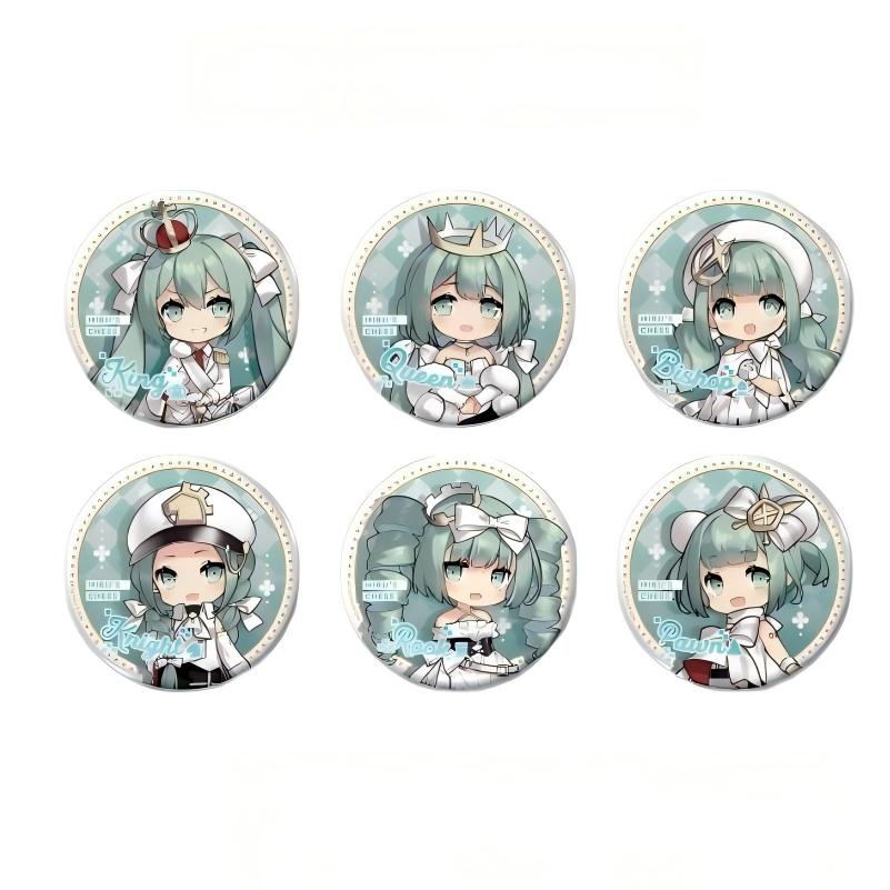 Hatsune Miku Chess Badge Blind Box,Blind Box Collectible