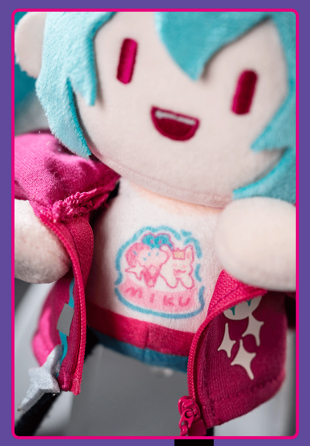 Hatsune Miku Plush pendant, keychain, backpack accessory“Dian Bo Ru Qin”Series