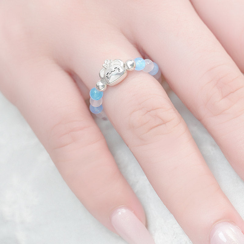 Heaven Officials Blessing 925 Silver Ring, Transfer Beads Tian Guan Ci Fu Animation Peripheral Products