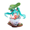 Hatsune Miku Figure, Q Version Desktop，Decoration, Collectible “He Tang Xi Xi”Series