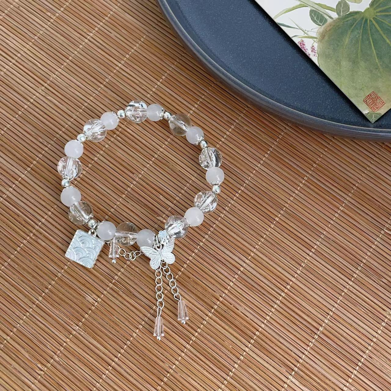 Heaven Officials Blessing Bracelet，“Bai Wu Jin Ji”Healing Bracelet For Women，Butterfly Style