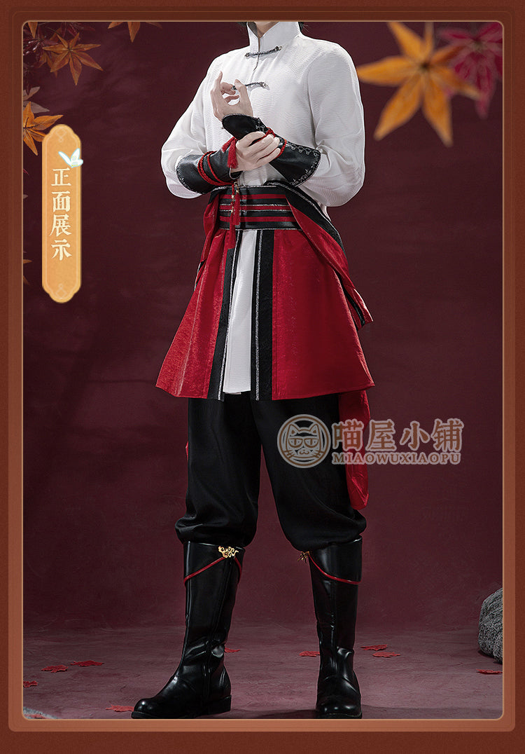Heaven Officials Blessing Cosplay Costumes Hua Cheng（San Lang）Full set,Comic Board