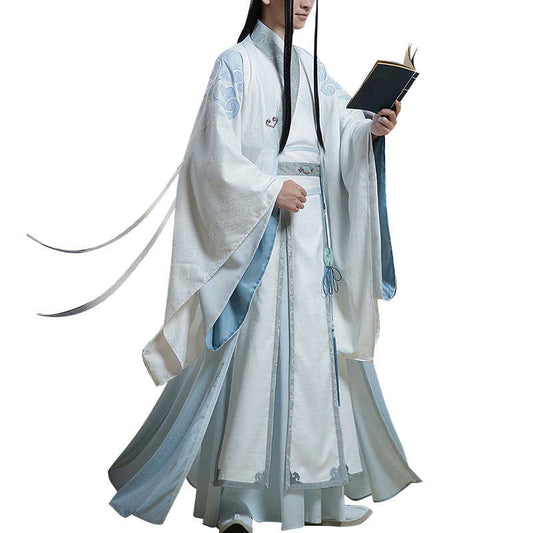 Mo Dao Zu Shi Cosplay Costumes,"Lan WangJi"  Full set