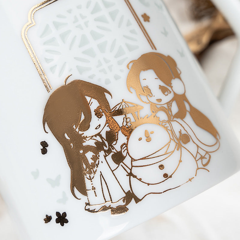 Heaven Officials Blessing Ceramic Water Cup，Hua Cheng&Xie Lian Mug"Deng Xue Hua Meng" Series