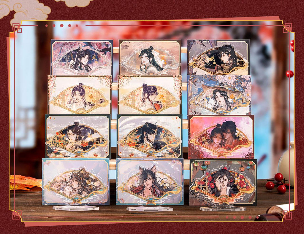 Heaven Officials Blessing Desktop Decorations，Blind Box Figurines，Acrylic Table Decoration，Animation Peripheral Products