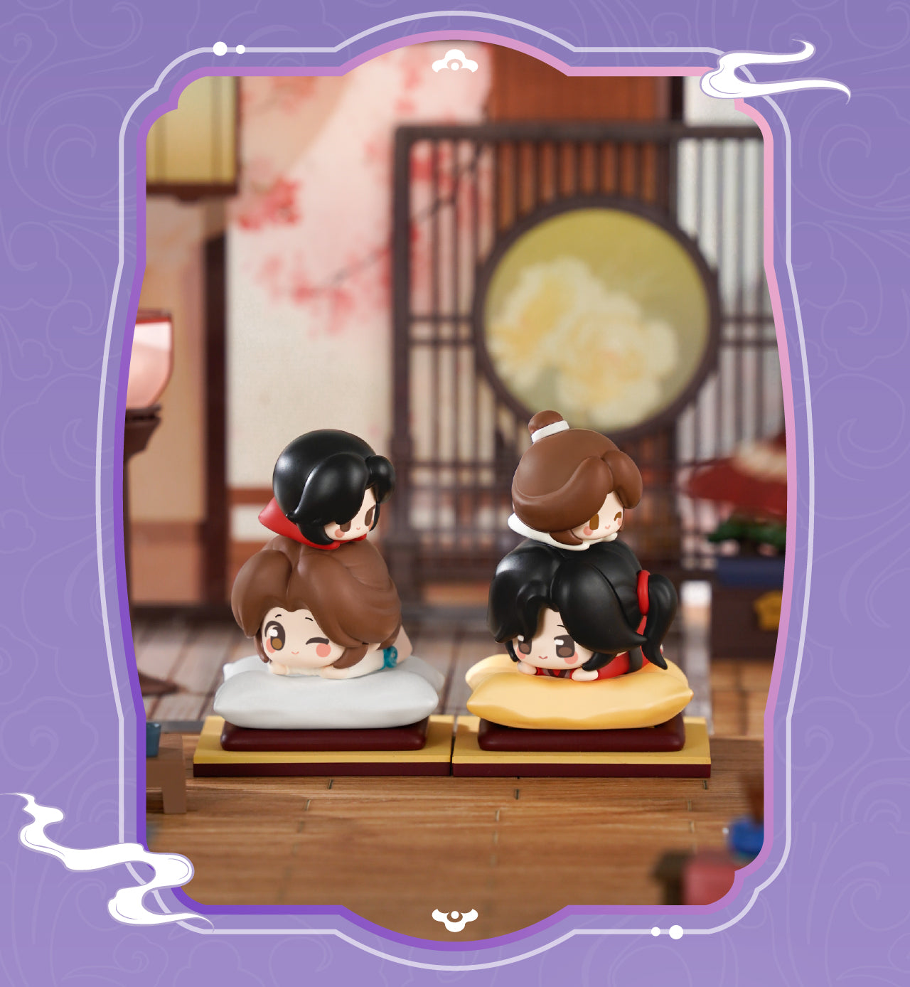 Heaven Officials Blessing Desktop Ornaments, Q-Version Character ，Dolls Blind Boxes, Animation Peripheral Products
