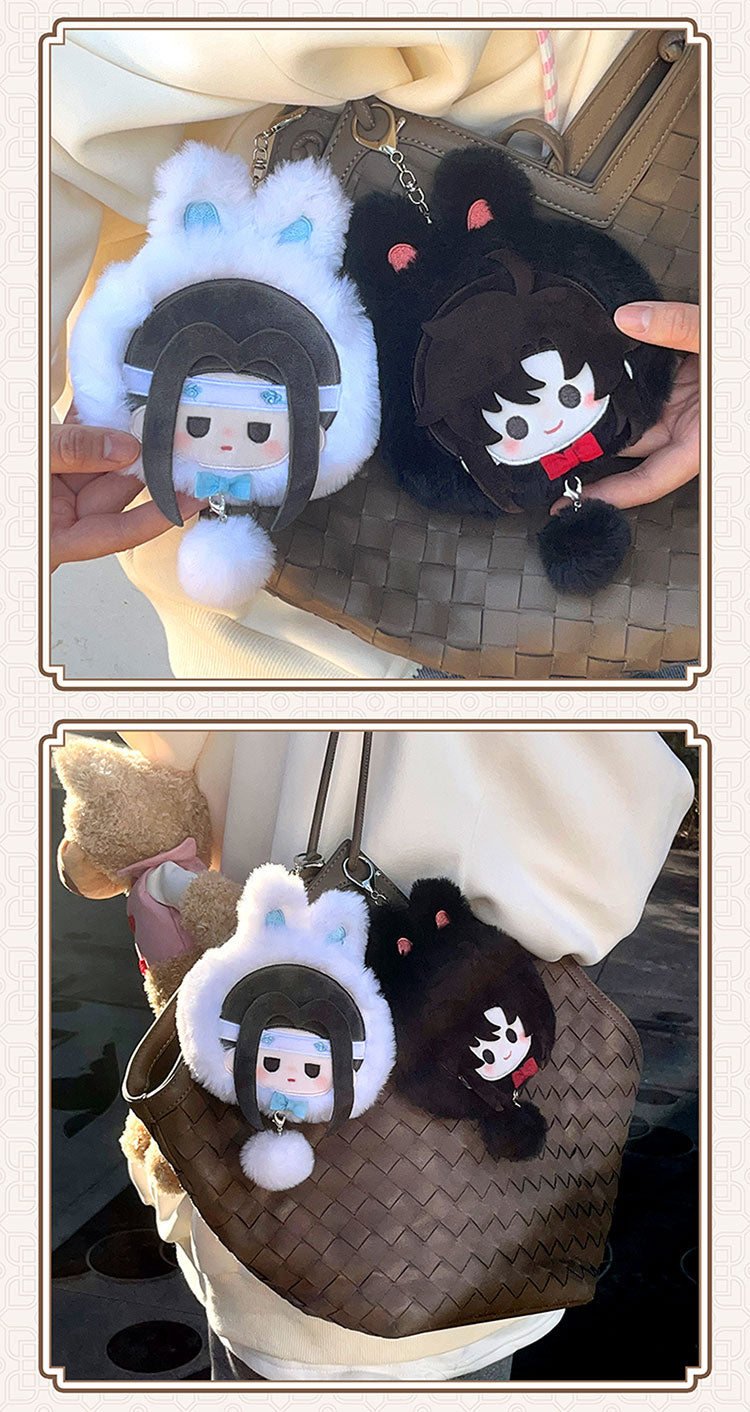 Mo Dao Zu Shi Keychains，Plush Pendants，Coin Purse，Backpack Accessories, Doll，Animation Peripheral Products