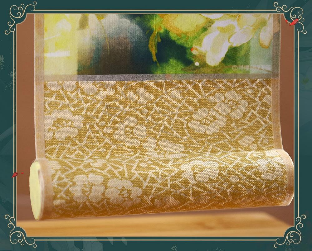 Heaven Officials Blessing Chinese Wall Scroll, Decorative Hanging Painting, Paper Material, Mini Scroll