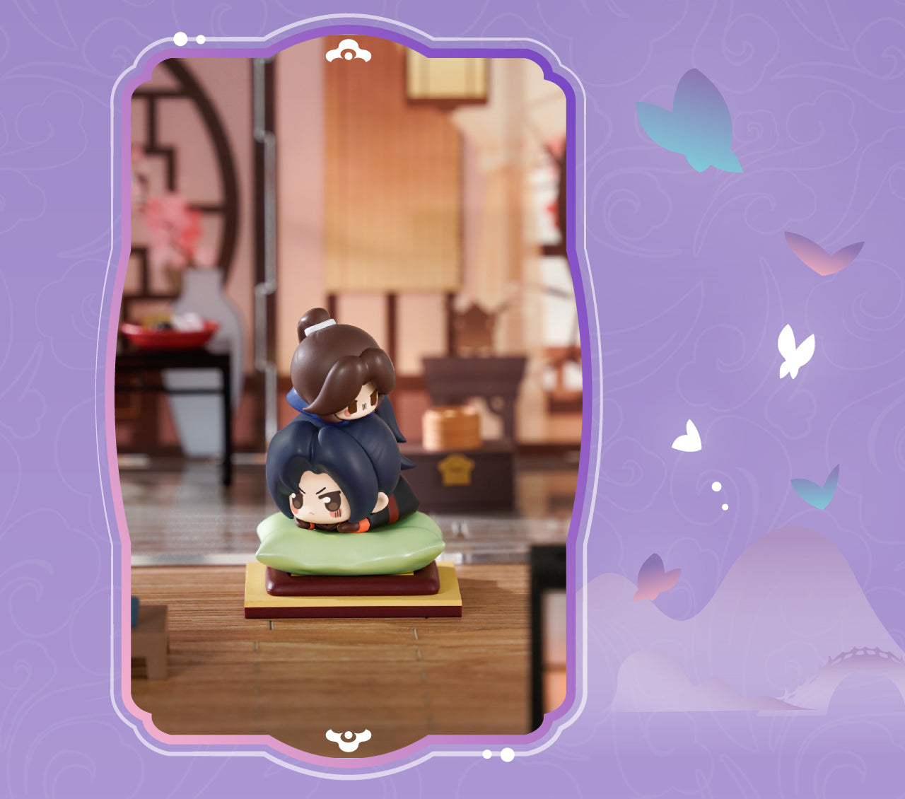 Heaven Officials Blessing Desktop Ornaments, Q-Version Character ，Dolls Blind Boxes, Animation Peripheral Products