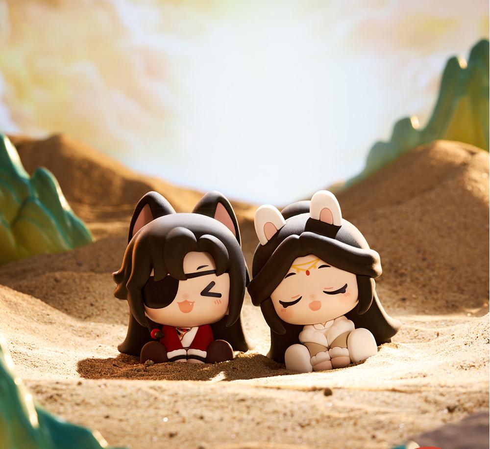 Heaven Officials Blessing Desktop Character Ornaments，Blind Box，Tian Guan Ci fu Q Version Figures