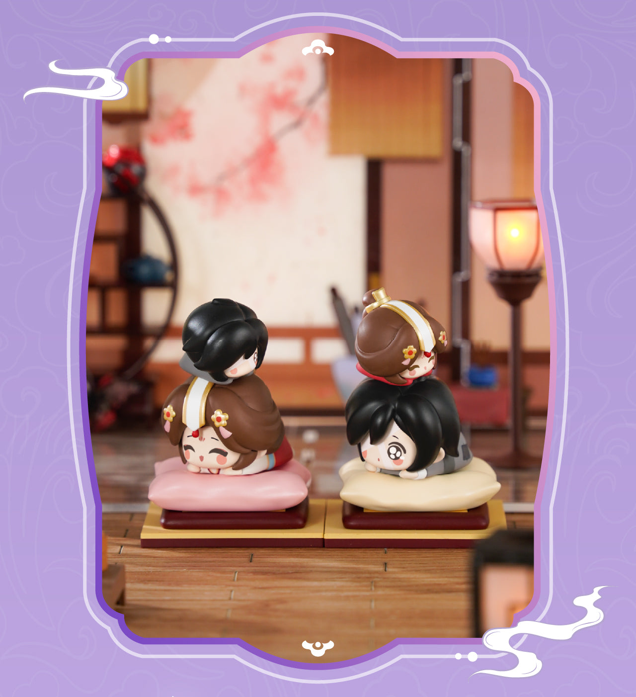 Heaven Officials Blessing Desktop Ornaments, Q-Version Character ，Dolls Blind Boxes, Animation Peripheral Products