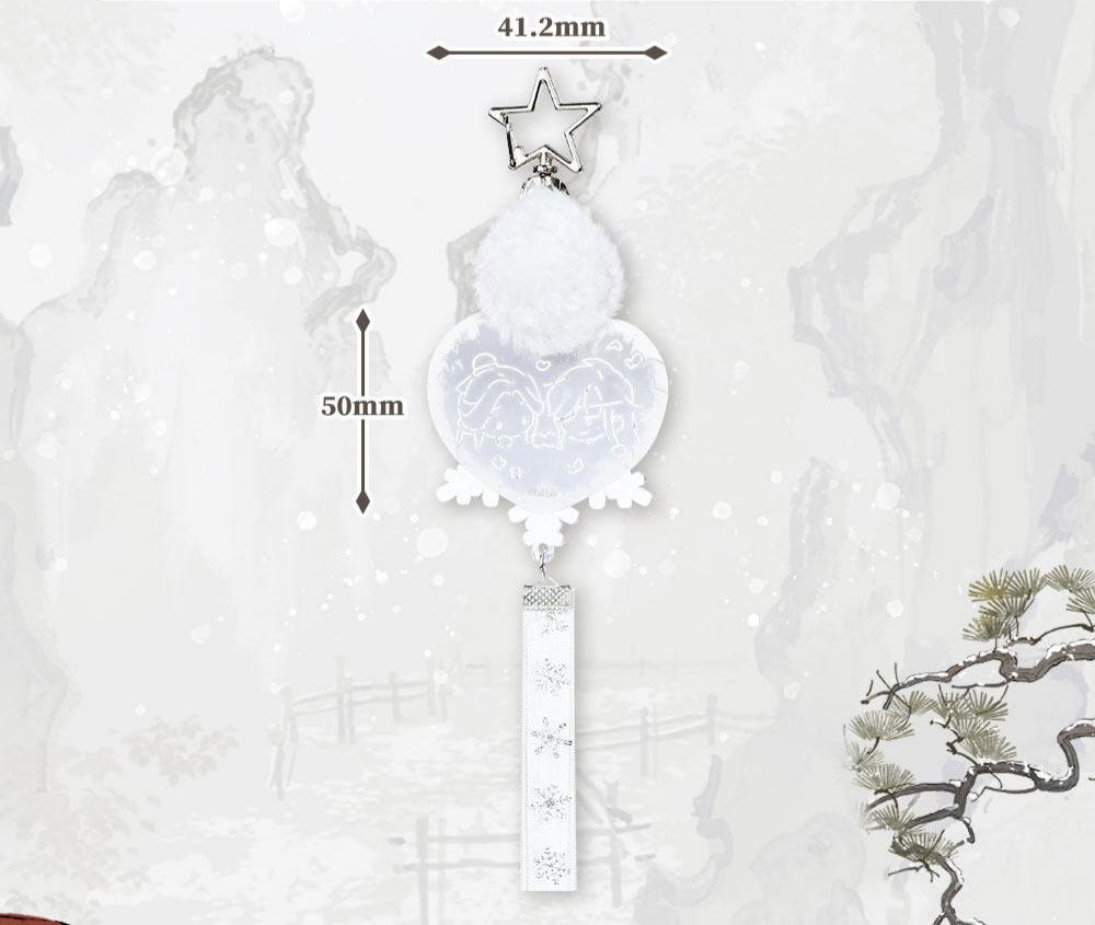 Heaven Officials Blessing Acrylic Pendant Charm, Anime Merchandise, Multiple Character Designs with Tassel