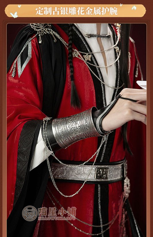Heaven Officials Blessing Cosplay Costumes Hua Cheng（Gui Wang Hua  Cheng）Full set，Comic Board