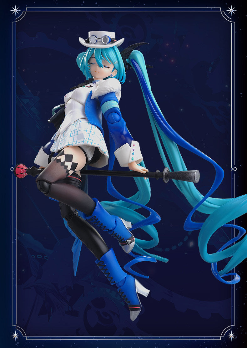 Hatsune Miku Action Figure, Desktop Ornament Collectible Toy，Puzzle toys，Movable Joints, Multiple Facial Expressions